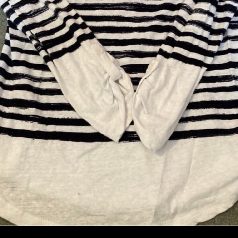 Talbots boat neck medium striped shirt - Picture 11 of 11